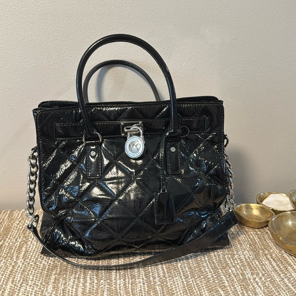 🕷️MICHAEL KORS QUILTED PATENT PURSE🕷️